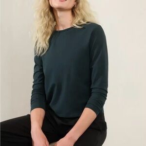 Athleta Cypress Green Essential Too